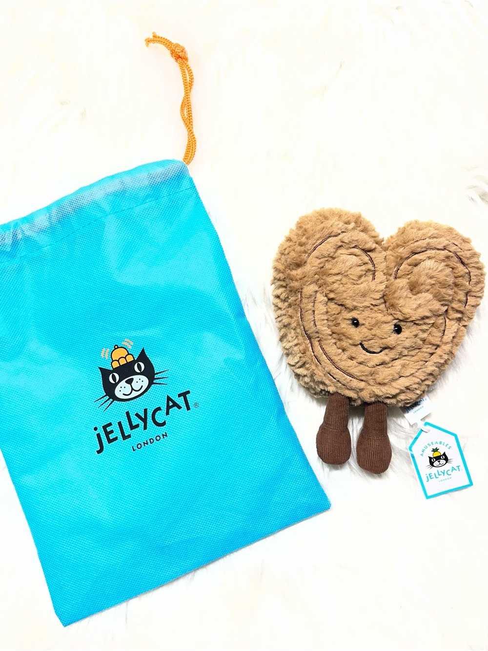 Jellycat Amuseables Philippe Palmier NWT w/ bag